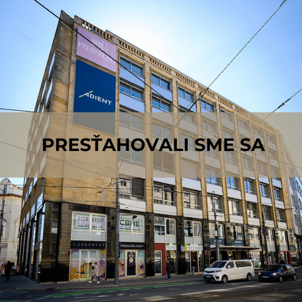 PRESŤAHOVALI SME SA